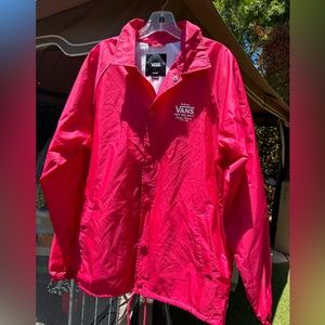 VANS- Pink Windbreaker